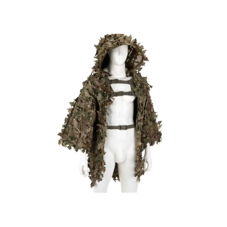 Ghillie Base Leaf in multicam camouflage pattern shown from the front view