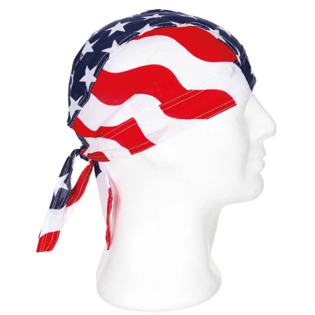 MFH puuvillane pearätt USA lipu mustriga vaadatuna küljelt
