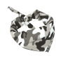 Classic Cotton Bandana in Urban camouflage pattern shown folded with a knot