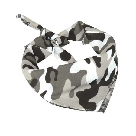 Klassikaline puuvillane bandana Urban kamuflaažis seotud sõlmega