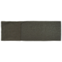MFH Hybrid Fleece Neck Gaiter in olive drab shown laid flat