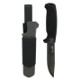Morakniv Amberg BlackBlade knife and sheath.