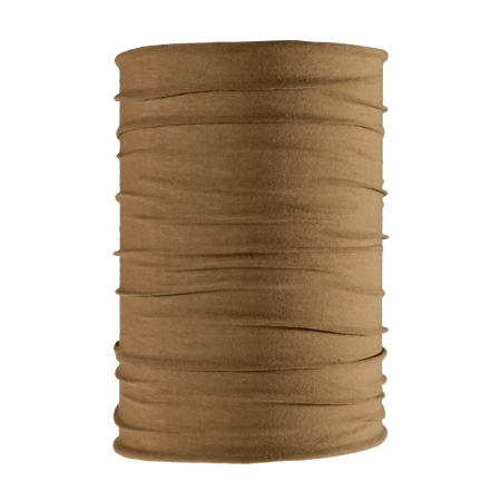 Multifunctional breathable neck gaiter in coyote brown