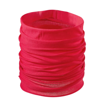 Multifunctional breathable neck gaiter in red