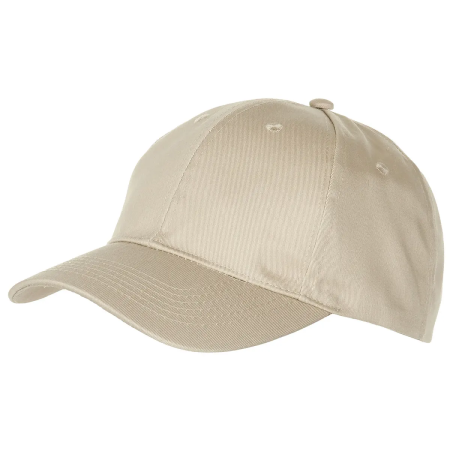 MFH US style adjustable baseball cap in coyote brown