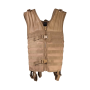 Tactical vest in tactical coyote brown color
