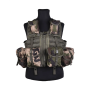 Tactical vest in French CCE camouflage pattern
