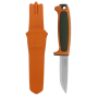 Нож и оранжевые ножны Morakniv Risberg Hunting (S).