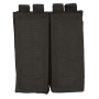 Tactical double AK-47 magazine pouch black