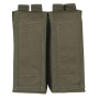 Tactical double AK-47 magazine pouch olive green