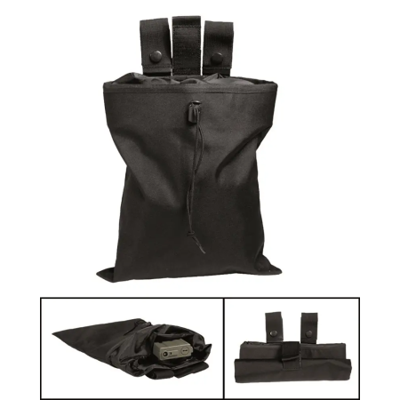 Tactical gear in versatile black.