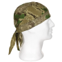MFH Classic Cotton Headwrap in HDT camouflage pattern shown from the front view