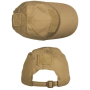 Taktikaline nokamüts Mil-Tec Tactical Baseball Cap tan