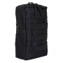101 INC MOLLE Vertical Accessory Pouch - Black