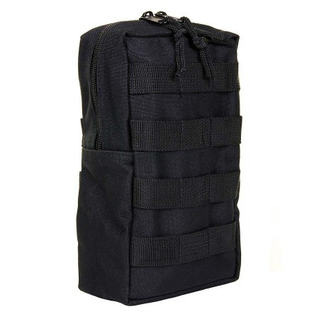 101 INC MOLLE vertikaalne tarvikute tasku - Must