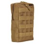 101 INC MOLLE Vertical Accessory Pouch - Coyote Tan
