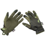 Вид легких тактических перчаток с узнаваемым камуфляжным рисунком M95.