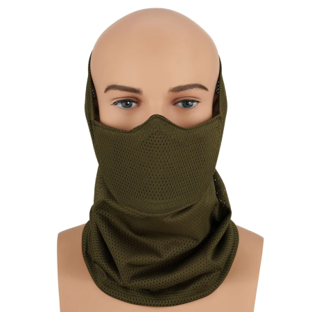 Cygnus Face Warrior Defender olive green