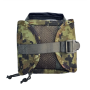Studio view of the CADPAT/camouflage Shadow Strategic IFAK pouch from the front, highlighting the layout and webbing.