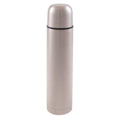 Vacuum Thermos Bottle, 1L, stainless steel,