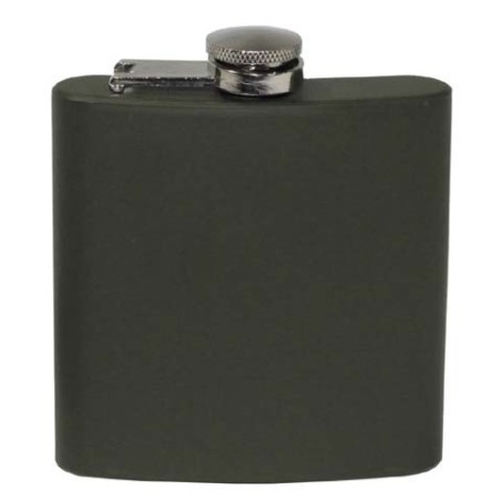 Steel Flask, stainless steel, OD green, 170 ml