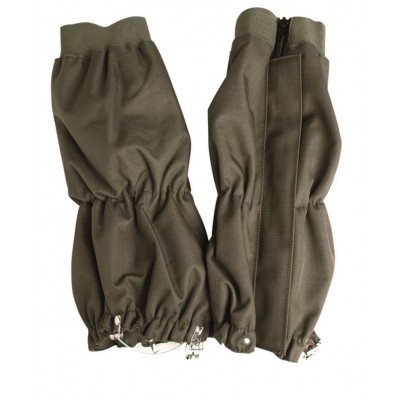 Mil-tec Gaiters, with zipper, wire, olive green