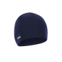 Lamedale laotatud Urban Beanie müts Navy Blue toonis.