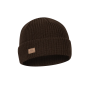 Студийный снимок шапки Helikon-Tex Wanderer Beanie в коричневом цвете.