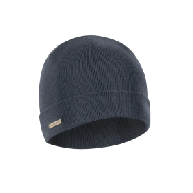 Flat studio shot of the Helikon-Tex Winter Merino Beanie in tactical Shadow Grey.