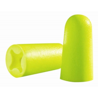 Uvex X-Fit ear plugs (pair), lime yellow