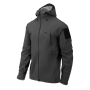 Varjuhall Helikon-Tex Squall hardshell-jope eestvaates mannekeenil.