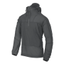 Front view of the shadow grey Helikon-Tex Windrunner Anorak on a mannequin.