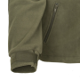 Close-up of the hook-and-loop adjustable sleeve cuff on the Classic Army Fleece Jacket.