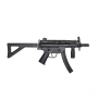 Right side view of the H&K MP5 K-PDW CO2 air pistol displaying the ejection port area and lower receiver structure.