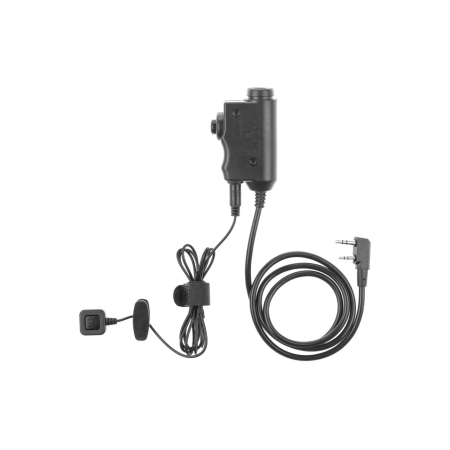 Earmor M52 Tactical PTT with Remote Finger Button - Kenwood