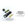Nitecore MT2C Pro Tactical Flashlight (1800 Lumens, 520m) battery