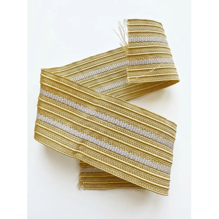 East German NVA Volksmarine 50mm white star sleeve braid.
