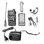 Baofeng UV-5RM Dual-Band Handheld Radio (8W, USB-C, 2500mAh) set