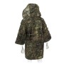 Invader Gear Ghillie Base Plain varjeülikonna tagavaade Flecktarn kamuflaažis koos võrguga neemega.