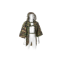 Invader Gear Ghillie Base Plain varjeülikonna eestvaade Woodland kamuflaažis.