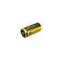 Nitecore NL169R 16340 USB-C laetava Li-ion aku vaade eest.