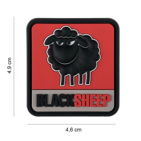 3D ПВХ патч 101 INC Black Sheep
