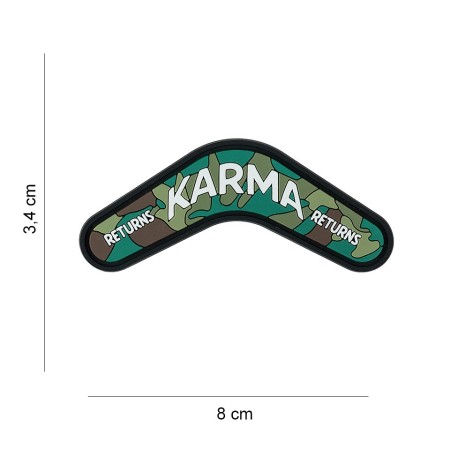3D ПВХ патч 101 INC Karma Returns