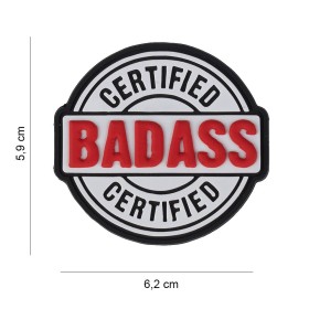 101 INC Patch 3D PVC Certified BadAss