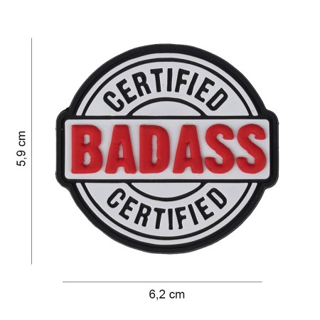 101 INC Patch 3D PVC Certified BadAss