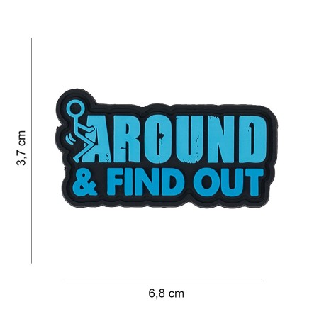 3D ПВХ патч 101 INC Fuck Around & Find Out