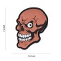 3D ПВХ патч 101 INC Shit Happens Skull