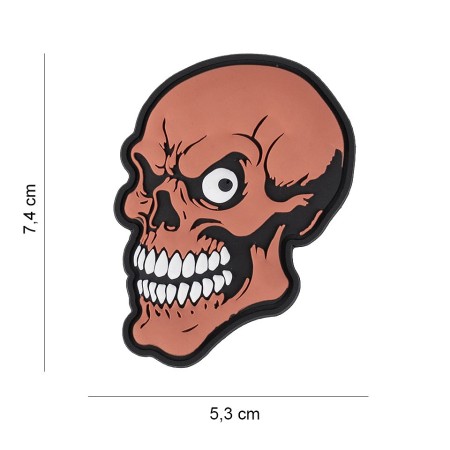 3D ПВХ патч 101 INC Shit Happens Skull
