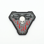 3D ПВХ патч Skull & Drone Strike