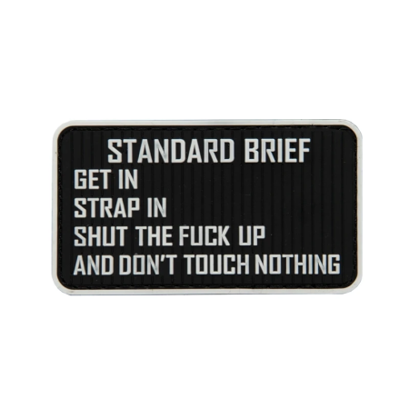 3D ПВХ патч JTG Standard Brief